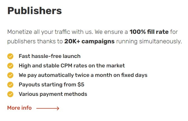 Adsterra преимущества для вебмастеров Адстерра вебмастеры