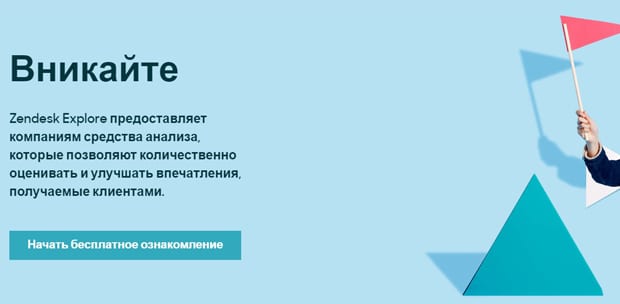 Zendesk инструмент анализа Zendesk Explore zendesk.com.ru Zendesk Explore