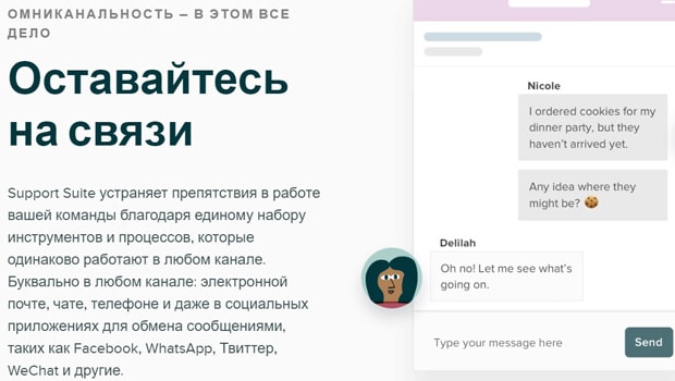 Зендексе инструмент Support Suite zendesk.com.ru Support Suite