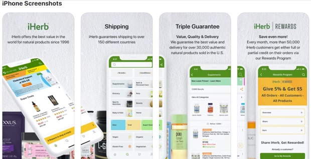 iHerb скачать мобильное приложение АйХерб мобильное приложение