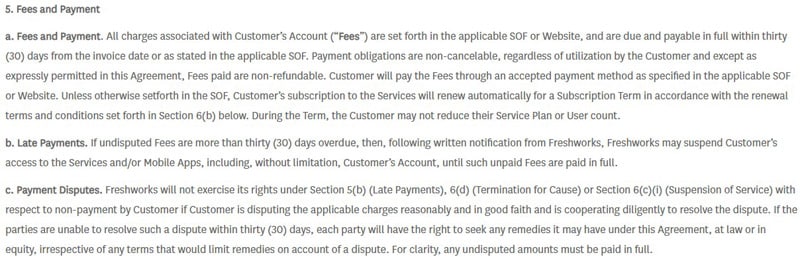 Freshchat правила оплаты услуг и комиссии Фрешчат оплата услуг