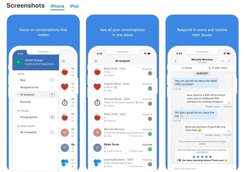 Freshchat скачать мобильное приложение Freshworks мобильное приложение